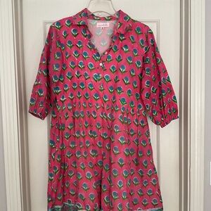 Mary Marshmallow Frankie Dress in Pink size medium